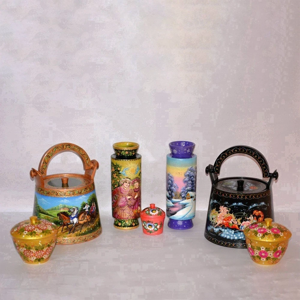 Painted Vyatka craft items