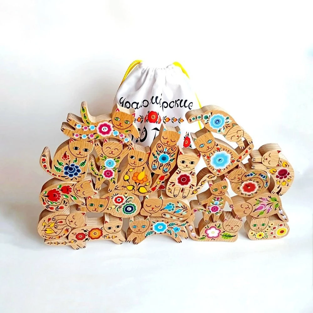 Hand-Carved Wooden Toys